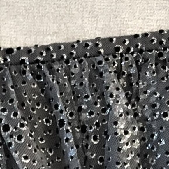 NWT RED Valentino sparkly tulle skirt party eu 44 / us M 8 gray - Picture 13 of 13